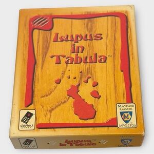 Lupus in Tabula Party Game Werewolves and Seers Complete